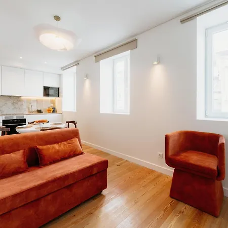 公寓 Mary Orange - No 236 Rc E - Elegant Two-bedroom Urban Retreat Lisboa